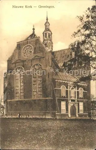 Groningen Nieuwe Kerk Kirche Kat. Groningen