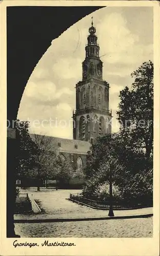 Groningen Martinitoren Kat. Groningen