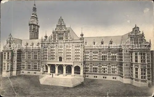 Groningen Universitaet Gebaeude Kat. Groningen