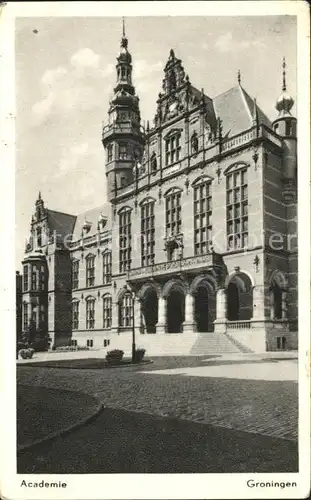 Groningen Academie Kat. Groningen