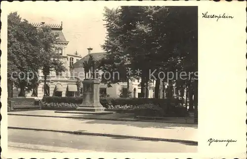 Groningen Heerenplein Denkmal Kat. Groningen