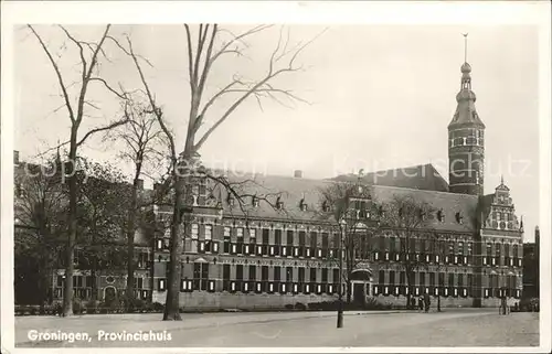 Groningen Provinciehuis Kat. Groningen