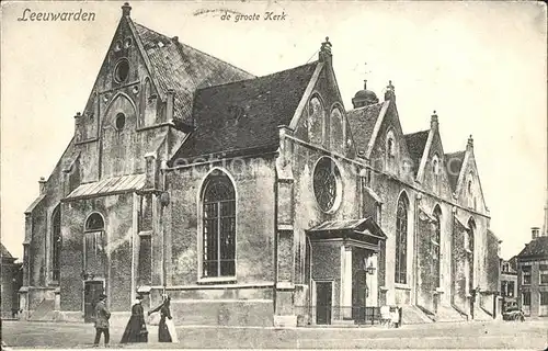 Leeuwarden Groote Kerk Kirche Kat. Leeuwarden