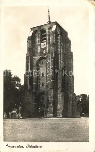 Leeuwarden Oldehove Turm 16. Jhdt. Kat. Leeuwarden