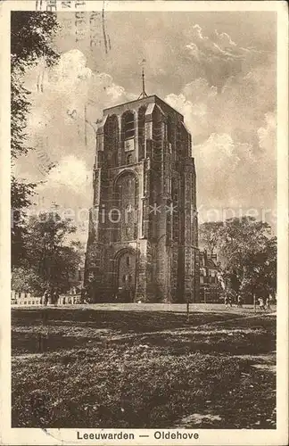 Leeuwarden Oldehove Turm 16. Jhdt. Kat. Leeuwarden