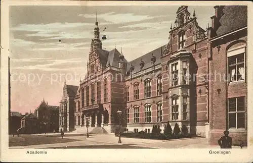 Groningen Academie Kat. Groningen