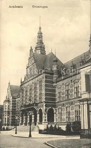 Groningen Academie Kat. Groningen