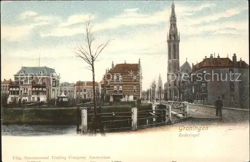 Groningen Radesingel Toren Kat. Groningen