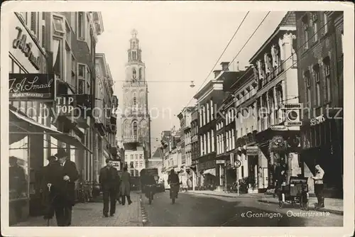 Groningen Oosterstraat Toren Kat. Groningen