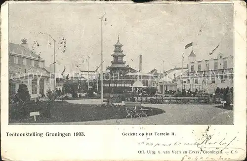 Groningen Tentoonstelling 1903 Terrein II Kat. Groningen