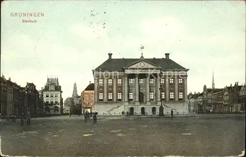 Groningen Stadhuis Rathaus Kat. Groningen