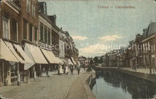 Leeuwarden Tuinen Kanal Kat. Leeuwarden