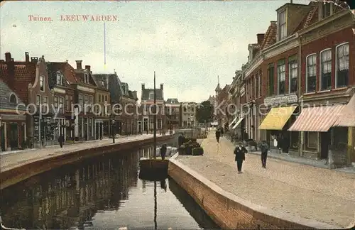 Leeuwarden Tuinen Kanal Kat. Leeuwarden