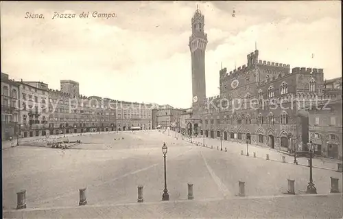 Siena Piazza del Campo Kat. Siena