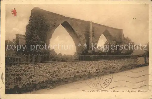 Coutances Ruines de l Aqueduc Romain Kat. Coutances