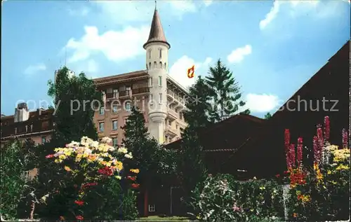 Gstaad Hotel Garten Kat. Gstaad