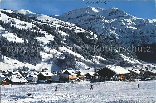 Lenk Simmental Wintersportplatz Wildstrubel Berner Alpen Kat. Lenk Simmental