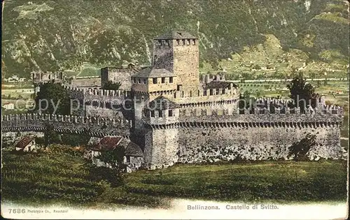 Bellinzona Castello di Svitto Kat. Bellinzona