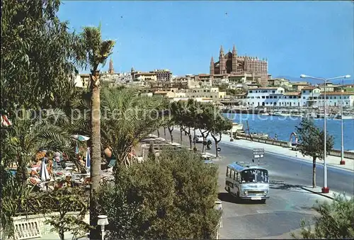 Palma de Mallorca Vista parcial Catedral Kat. Palma de Mallorca