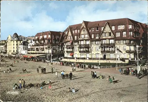 Trouville sur Mer Plage et Maison Normande Kat. Trouville sur Mer