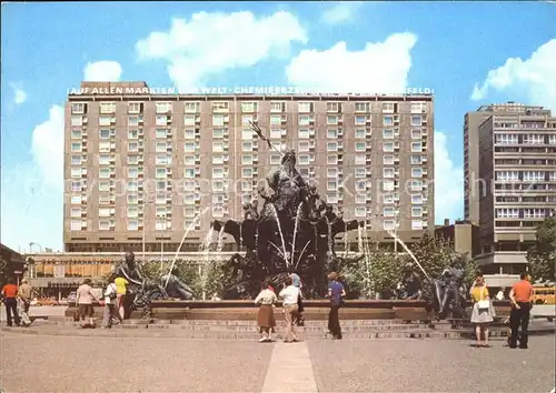 Berlin Neptunbrunnen Hauptstadt der DDR Kat. Berlin