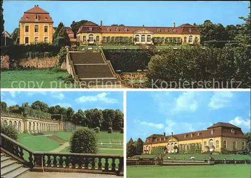 Grosssedlitz Orangerie im Barockgarten Schloss Kat. Heidenau