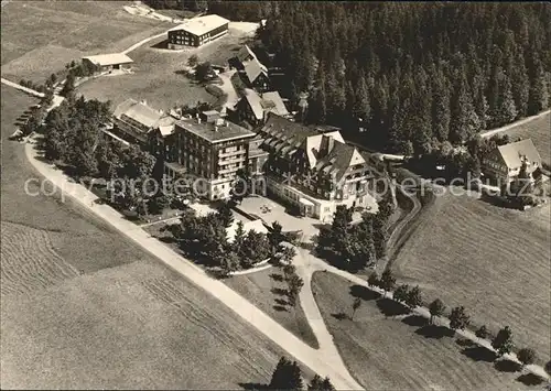 Feldberg Schwarzwald Hotel Feldberger Hof Fliegeraufnahme Kat. Feldberg (Schwarzwald)