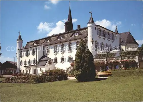 Bernau Chiemsee Hotel Bonnschloessl an der Deutschen Alpenstrasse Luftkurort Kat. Bernau a.Chiemsee