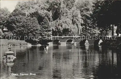 Goes Netherlands Stenen Brug Bruecke Kat. Goes