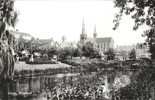 Goes Netherlands Westwal Kerk Kirche Kat. Goes