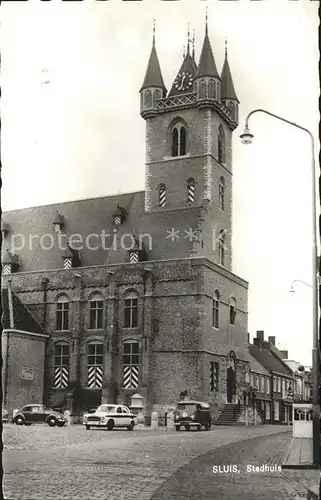 Sluis Netherlands Stadhuis Rathaus Kat. Sluis