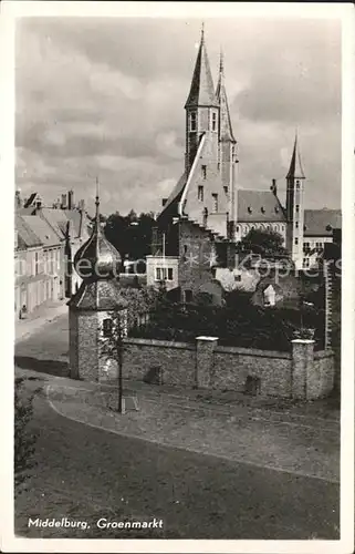 Middelburg Zeeland Groenmarkt Kat. Middelburg