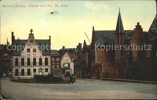 Middelburg Zeeland Balans met Soc. St. Joris Kat. Middelburg