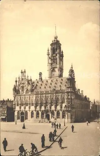 Middelburg Zeeland Stadhuis Rathaus Historisches Gebaeude 16. Jhdt. Kat. Middelburg