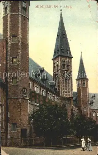 Middelburg Zeeland Abdij Abtei Kat. Middelburg