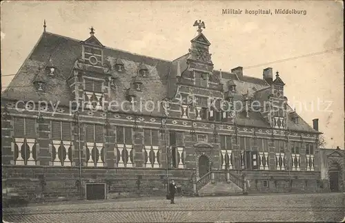 Middelburg Zeeland Militair Hospitaal Kat. Middelburg