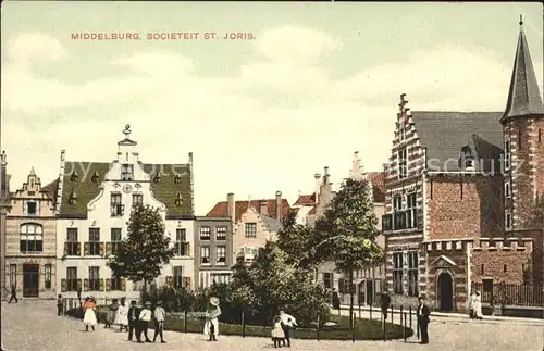 Middelburg Zeeland Societeit St Joris Kat. Middelburg
