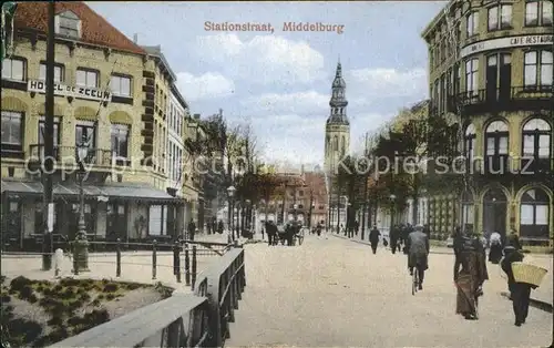 Middelburg Zeeland Stationsstraat Kat. Middelburg