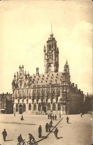 Middelburg Zeeland Stadhuis Rathaus Historisches Gebaeude 16. Jhdt. Kat. Middelburg