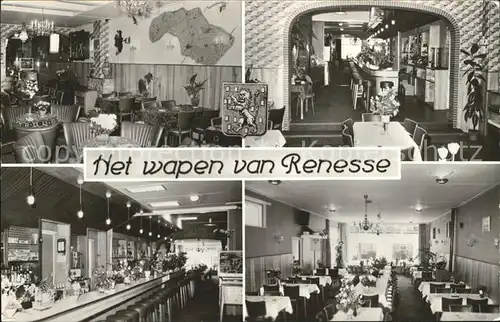 Renesse Het wapen van Renesse Gaststaette Restaurant Kat. Renesse