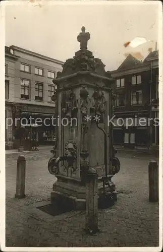 Tiel Oude Pomp op den Groenmarkt Brunnen Kat. Tiel