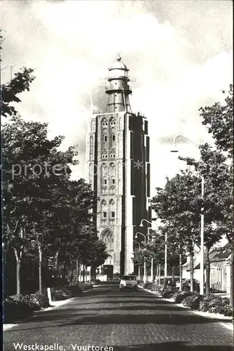 Westkapelle Netherlands Vuurtoren Kat. Westkapelle