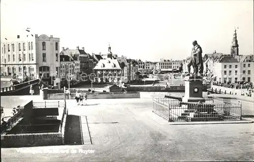 Vlissingen Boulevard de Ruyter Monument Denkmal Statue Kat. Vlissingen