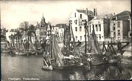 Vlissingen Vissershaven Hafen Fischerboote Kat. Vlissingen