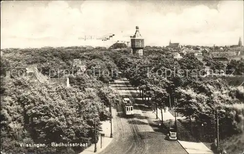Vlissingen Badhuisstraat Strassenbahn Turm Kat. Vlissingen