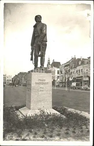 Vlissingen Standbeeld Frans Naerebout Denkmal Statue Kat. Vlissingen