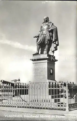 Vlissingen Standbeeld Michiel de Ruyter Denkmal Statue Kat. Vlissingen