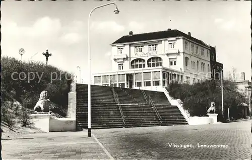 Vlissingen Leeuwentrap Strandhotel Kat. Vlissingen