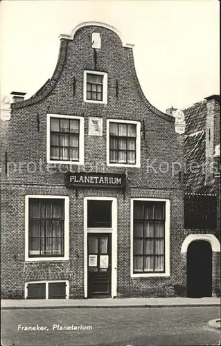 Franeker Planetarium Kat. Franeker