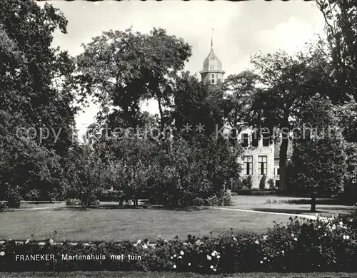 Franeker Martenahuis met tuin Kat. Franeker